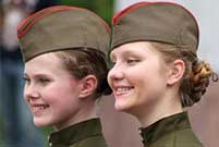 In pics: army beauties across world