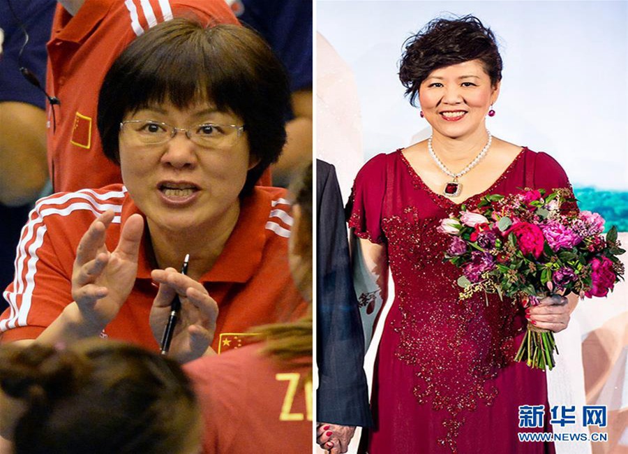 Iron lady or goddess? Sportswomen's fantastic dress show
