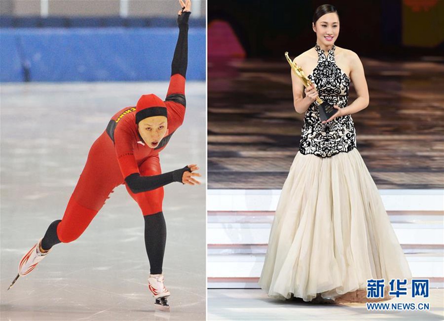 Iron lady or goddess? Sportswomen's fantastic dress show
