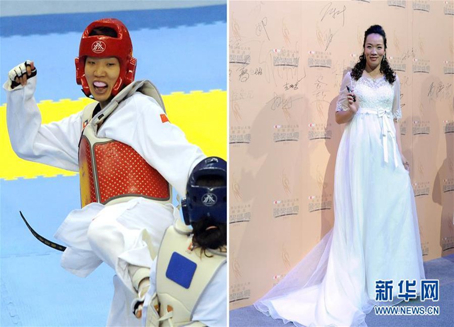 Iron lady or goddess? Sportswomen's fantastic dress show
