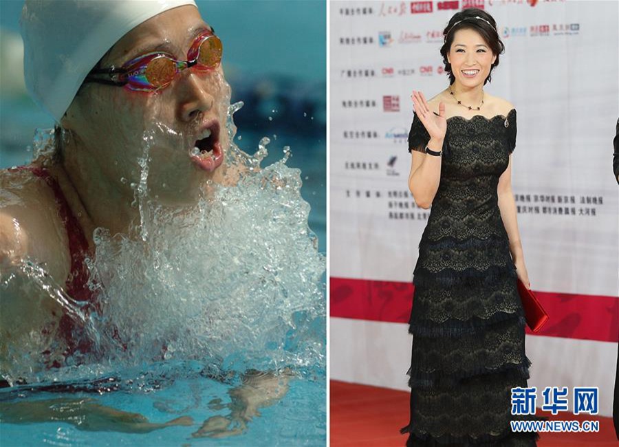 Iron lady or goddess? Sportswomen's fantastic dress show
