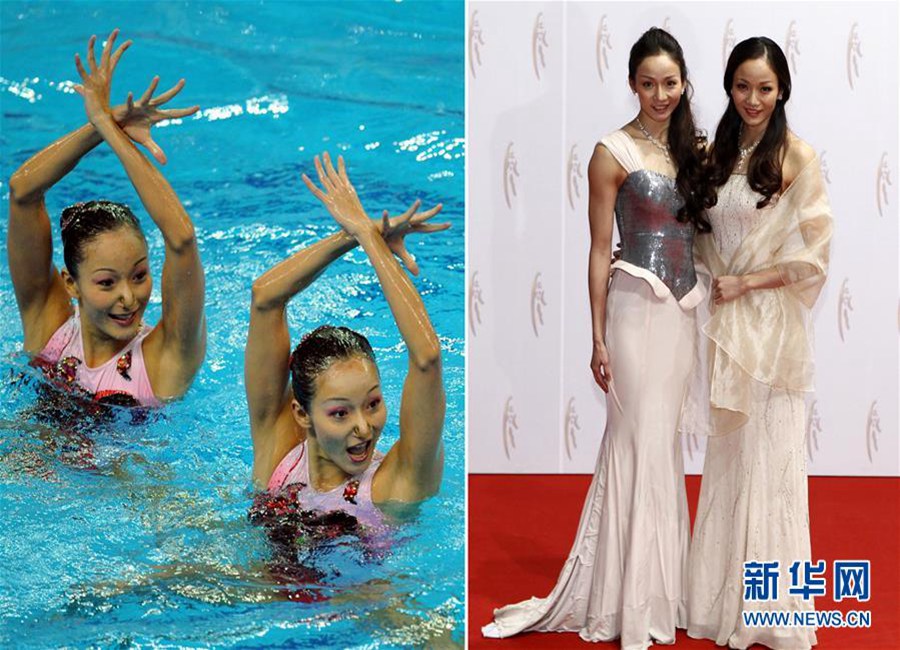 Iron lady or goddess? Sportswomen's fantastic dress show
