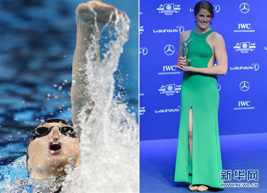 Iron lady or goddess? Sportswomen's fantastic dress show
