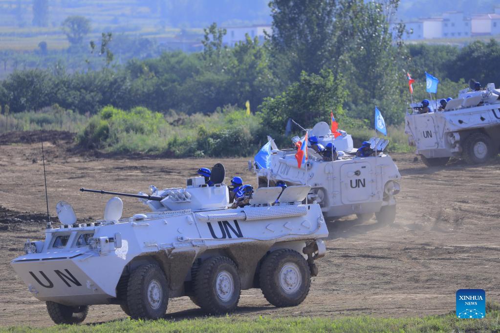 China holds international peacekeeping drill