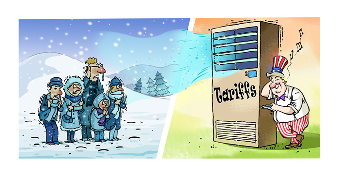 U.S. tariffs take toll on European economy