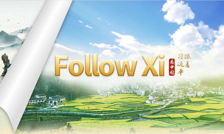 Follow Xi: Poverty alleviation; Lucid waters, lush mountains; Retain nostalgia