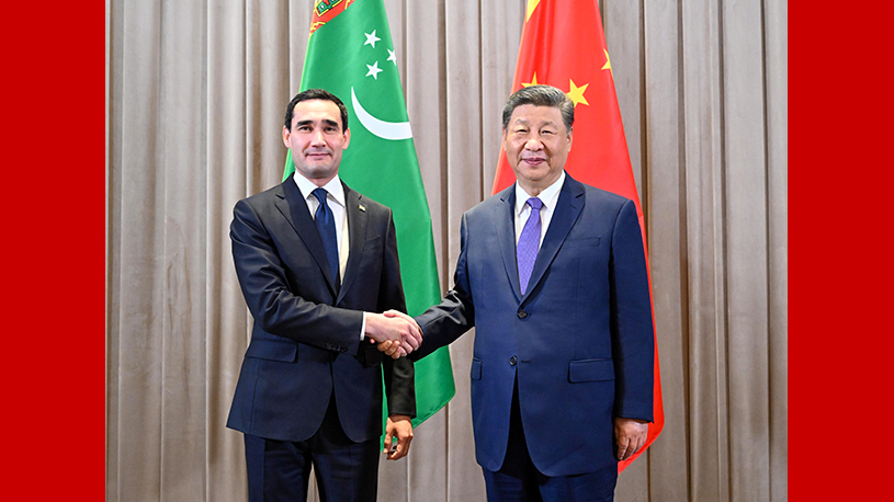 Xi says China willing to work with Turkmenistan to fully unlock potential for cooperation