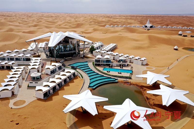 Zhongwei in NW China's Ningxia enhances desert tourism experiences