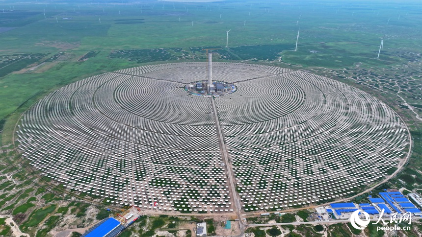 New energy projects spring up in western area of NE China's Jilin