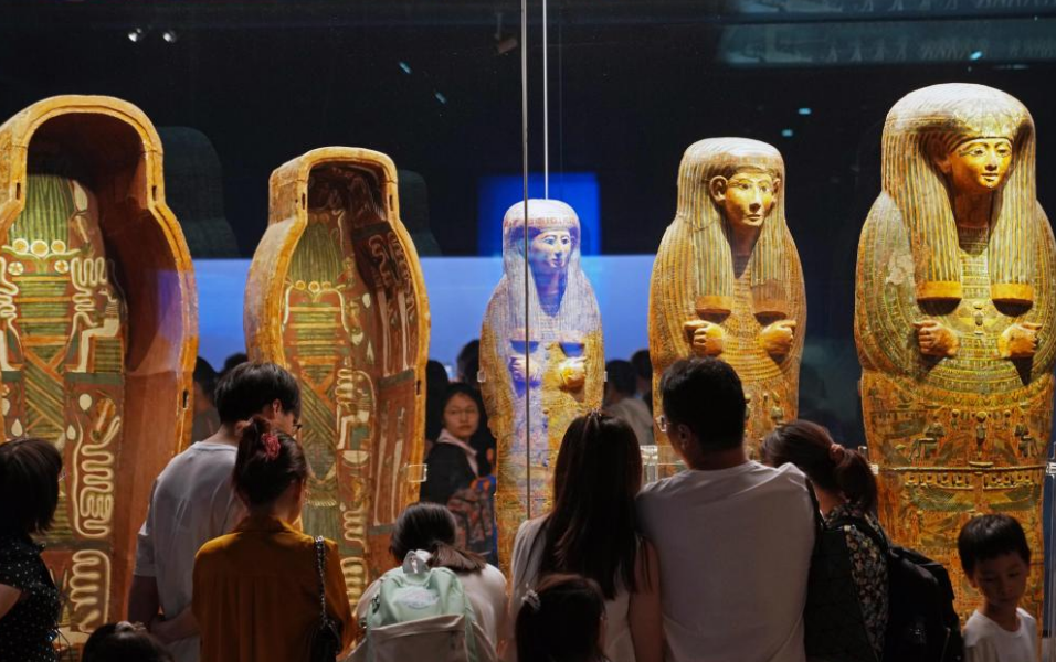Exhibition on ancient Egyptian civilization opens at Shanghai Museum
