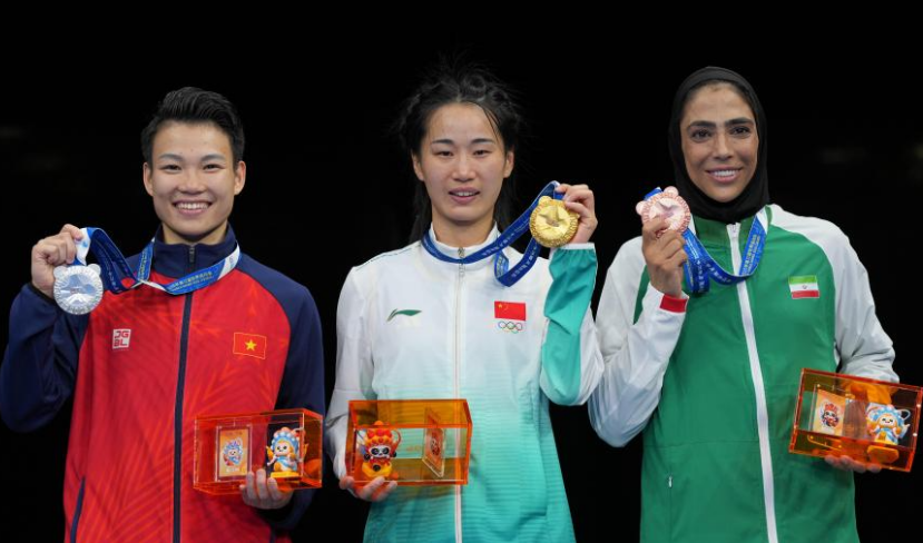 China dominates wushu sanda at Chengdu World Games with 3 golds