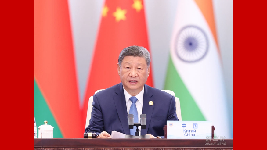 Xi proposes Global Governance Initiative at largest-ever SCO summit
