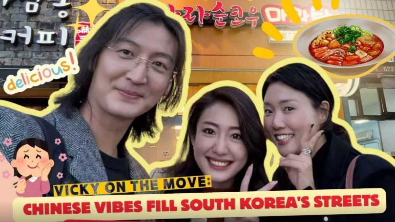 Vicky on the move: Chinese vibes fill South Korea's streets ahead of APEC meeting