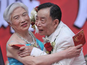 Golden wedding celebration in Chongqing