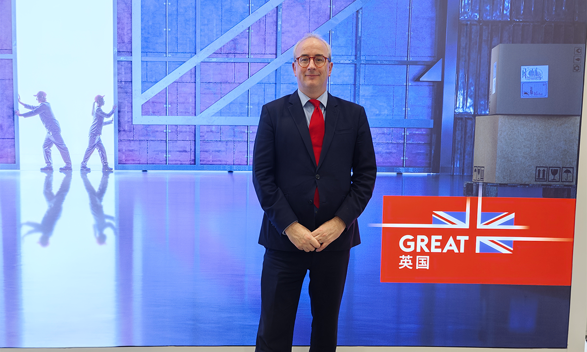 UK Trade Commissioner for China Lewis Neal Photo: Yin Yeping/GT