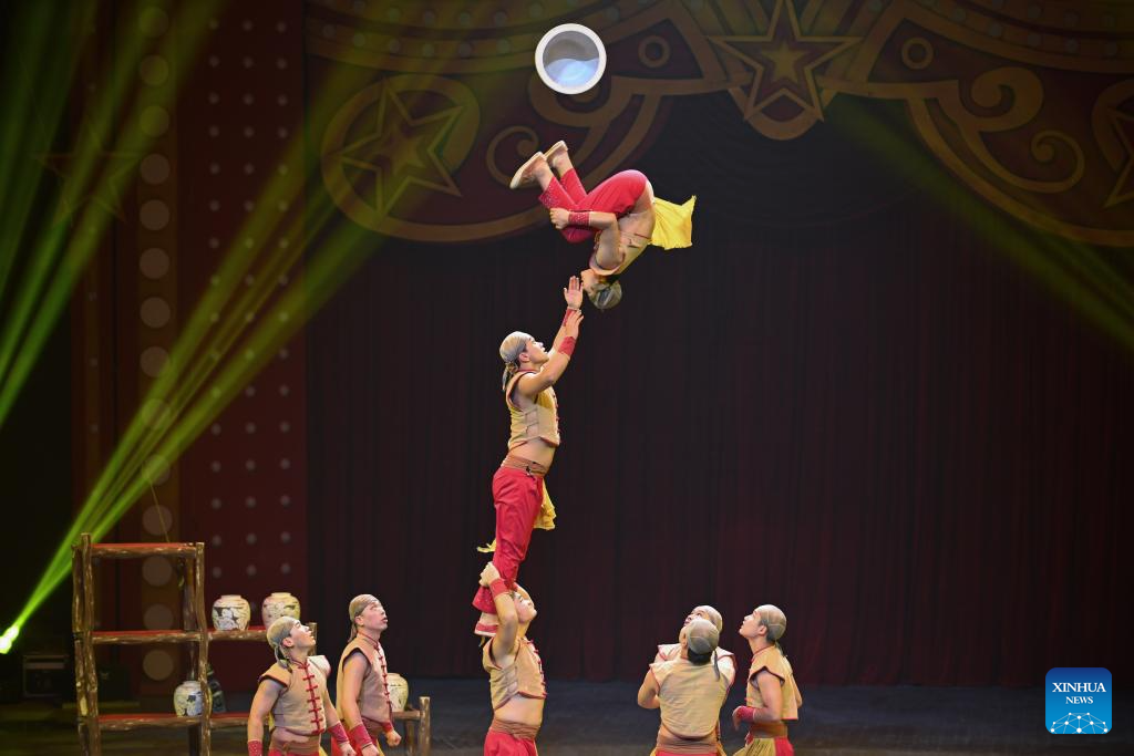 8th China Int'l Circus Festival held in Hengqin, S China's Guangdong
