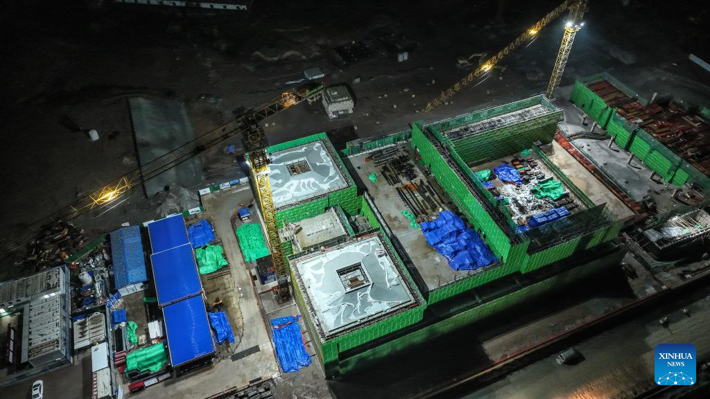 Yulin-Cenxi section of Nanning-Zhuhai high-speed railway under construction